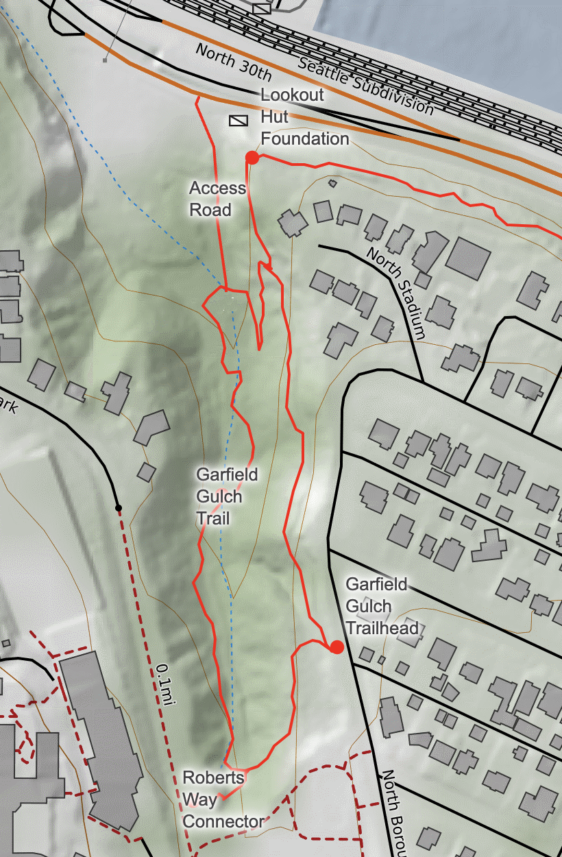 2024 Garfield Gulch GPS map